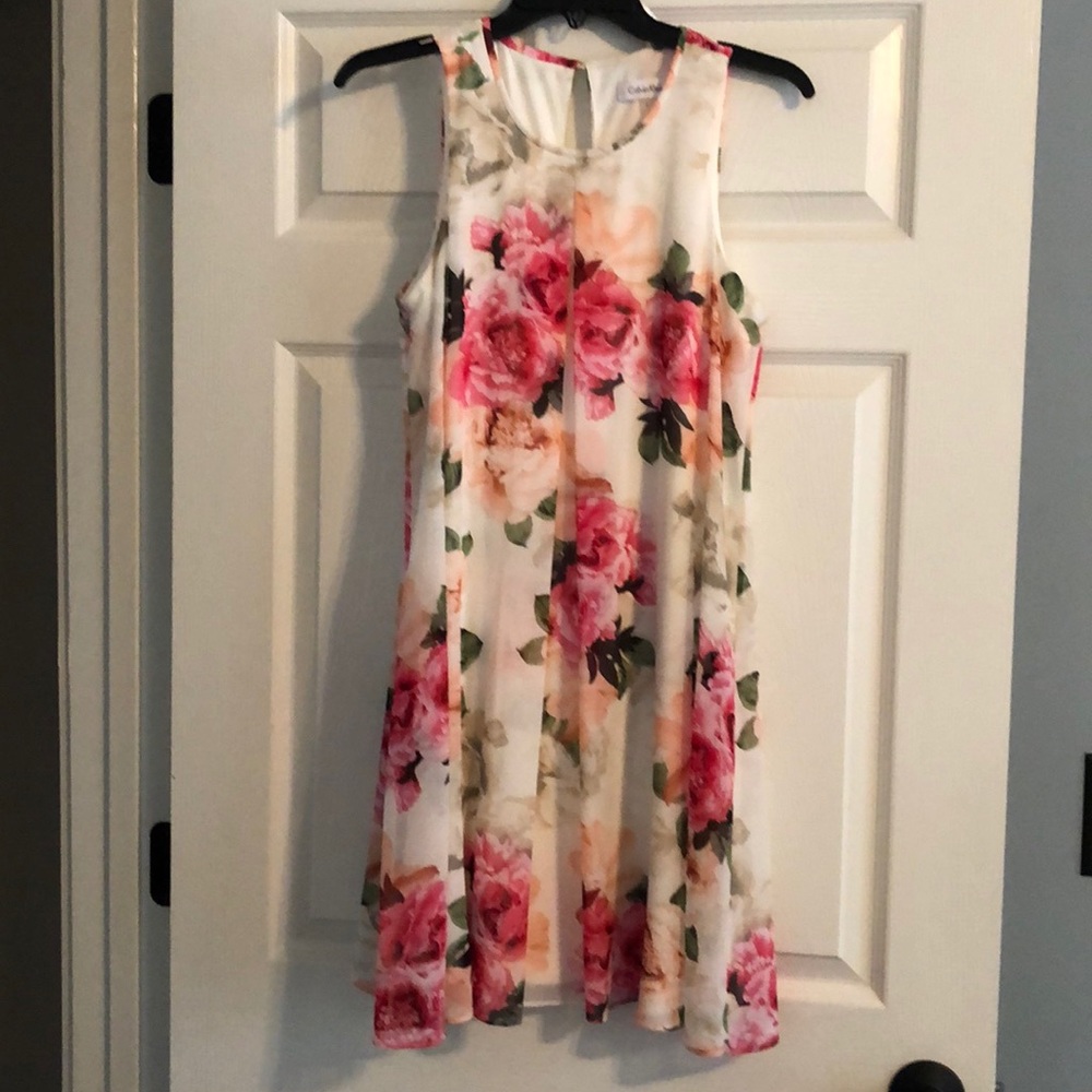 Calvin Klein floral dress